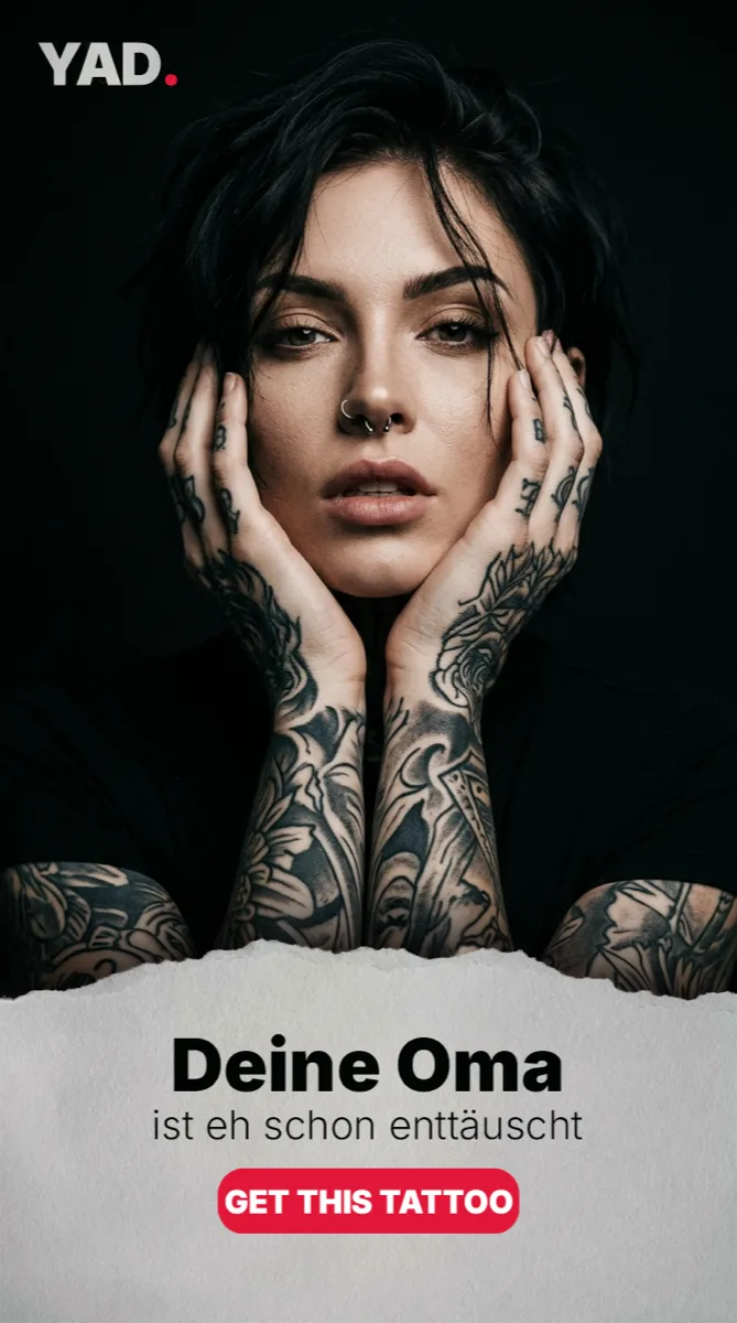 Meta Ad Creative für Tattoo Studio – Beispiel 1