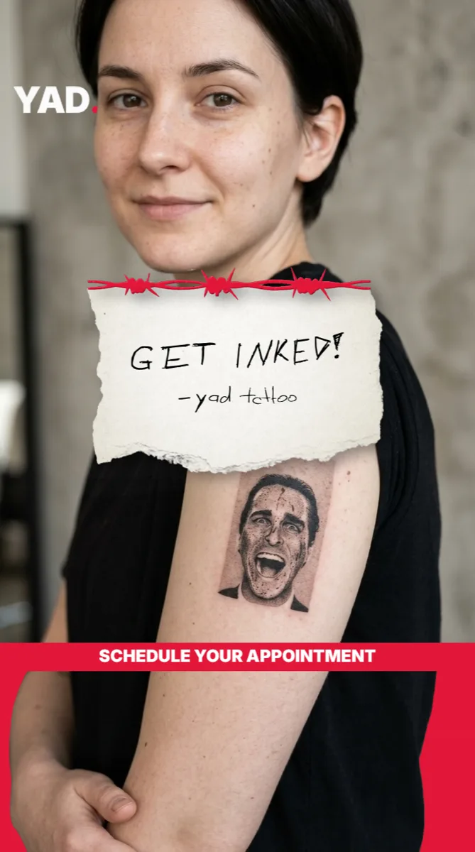 Meta Ad Creative für Tattoo Studio – Beispiel 2