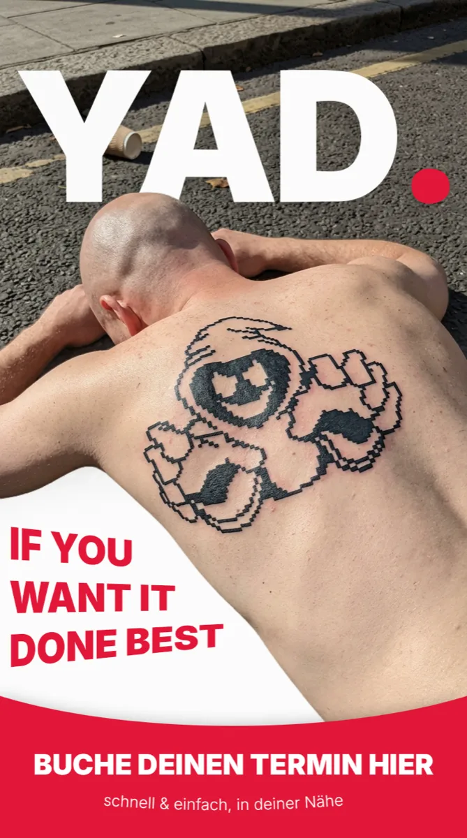 Meta Ad Creative für Tattoo Studio – Beispiel 3